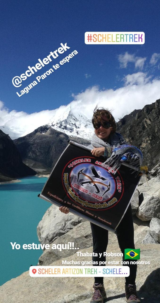 Scheler Artizon Trek'S House Vandrerhjem Huaraz  Eksteriør bilde