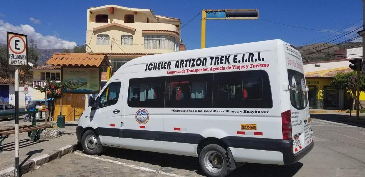 Scheler Artizon Trek'S House Vandrerhjem Huaraz  Eksteriør bilde